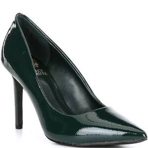 Vince Camuto Savilla Patent Leather Dress Pumps in Mallard Green - Never Worn